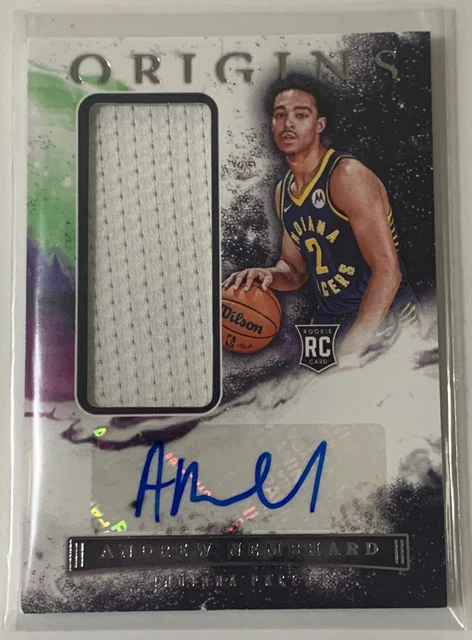 Carte De Collection (Trading Card) Leaf Signature Series 2022-23 Andrew Nembhard - XRC 1/1 AUTO, One Of One