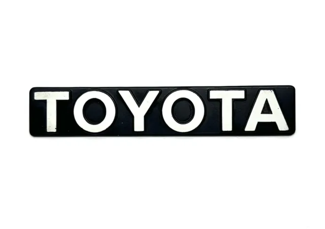 Original Toyota plastic car badge