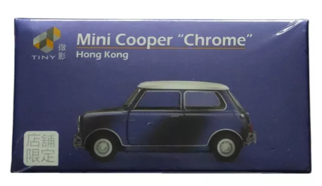 TINY CITY HONG Kong Mini Cooper MK1 Chrome Diecast Limited Edition $21. ...