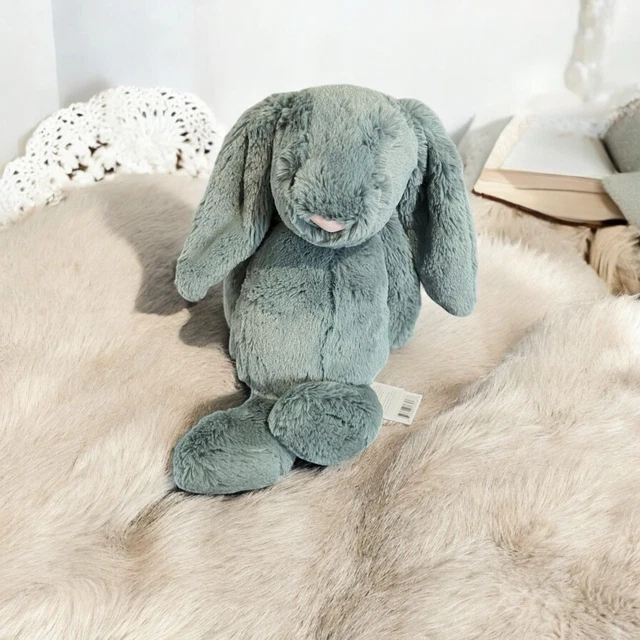 JELLYCAT RARE & Retired Medium Bashful Forest Bunny Soft Plush Toy BNWT ...
