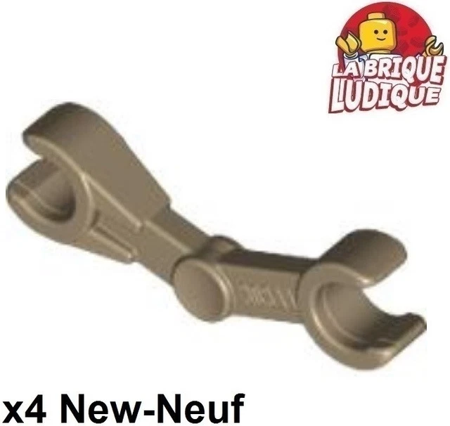 LEGO 4x Mechanical Arm Mechanical Robot Droid Dark Beige/Dark Tan 30377 NEW