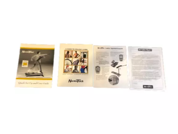 Nordic Track Pro Plus  Skier Assembly and Manual Set