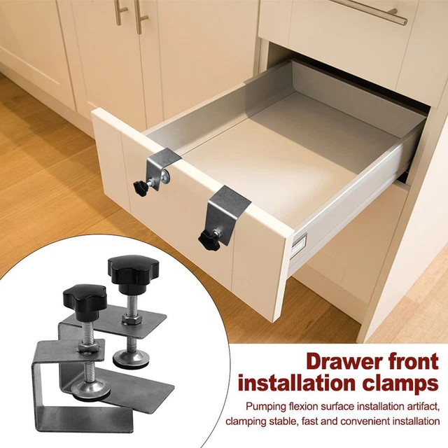 du bois Fixation Hardware Jig Tiroir avant Pince d'installation de tiroir