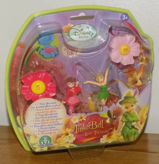 Disney Fairies Tinkerbell And The Lost Treasure Figures Rosetta & Tinkerbell NEW