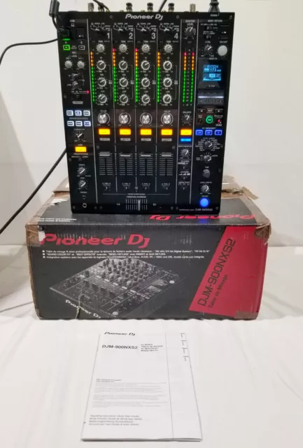 Pioneer DJM 900 NXS2 4 Channel Club Standard Proffesional DJ Mixer Rekordbox