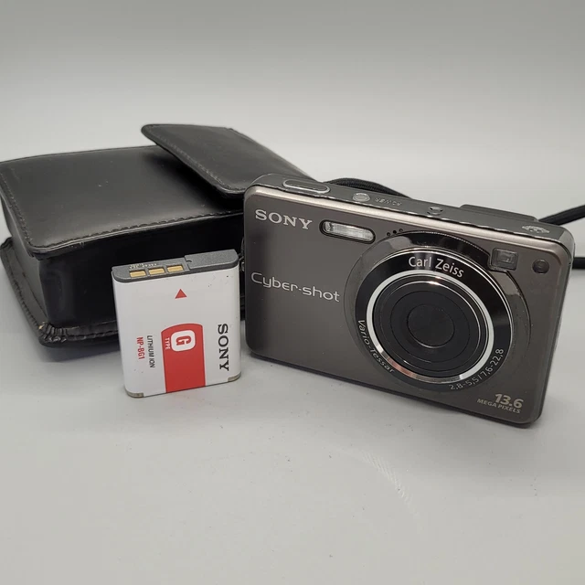 Sony Cybershot DSC-W300 13,6 megapixel fotocamera digitale compatta argento testato