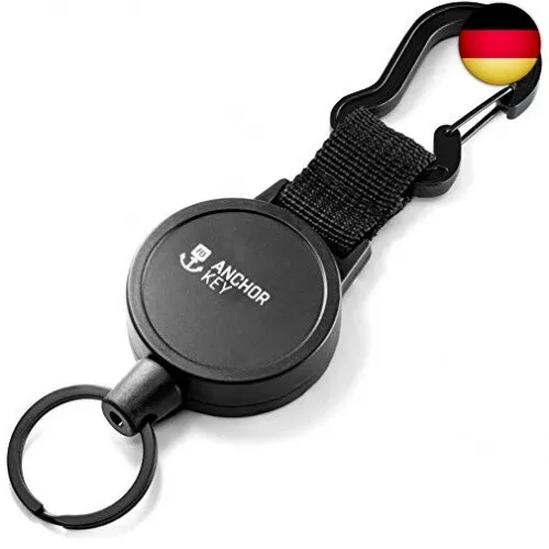 FABACH Schlüsselrolle Schlüsselanhänger ausziehbar - Jojo Schlüsselband mit 70c