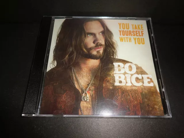 YOU TAKE YOURSELF WITH YOU by American Idol's BO BICE-Rare Collectible PROMO CD