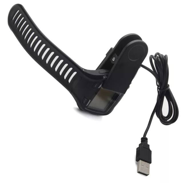 USB Charger Clip for Garmin Forerunner 405CX 405 910XT 310XT Watch With Cable