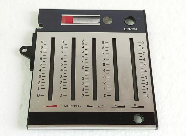 Enjoliveur de potentiomètre:Magnétophone à bande GRUNDIG TK 248.Pièce détachée.