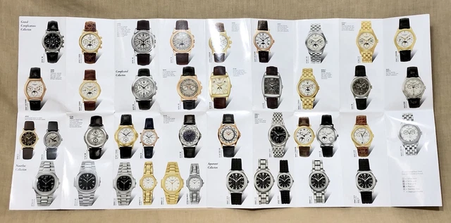 PATEK PHILIPPE Leaflet Catalogue 3970 5040 3710 3711 5070 5135 5065 5056 5039 /