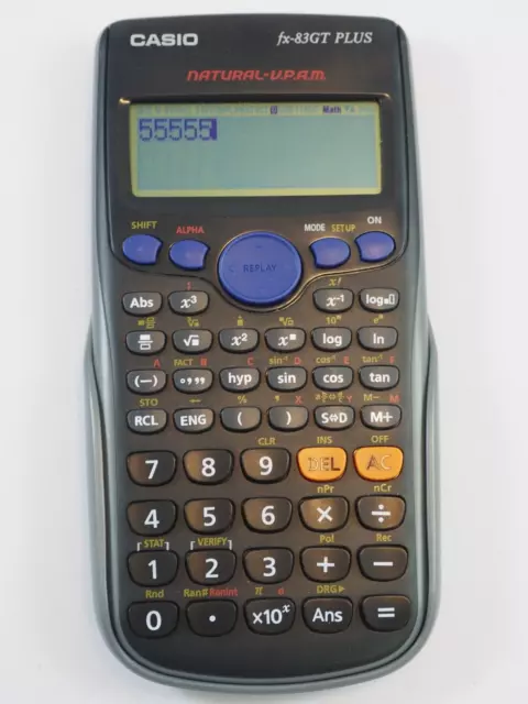 Casio fx-83GT Plus Taschenrechner für Schule, Abitur & Studium