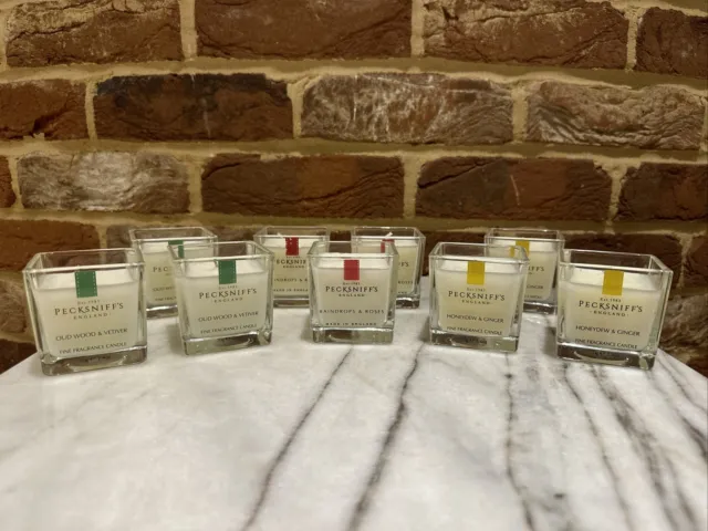 Designer Pecksniffs Fine Fragrance  X 9 Candles 🎁