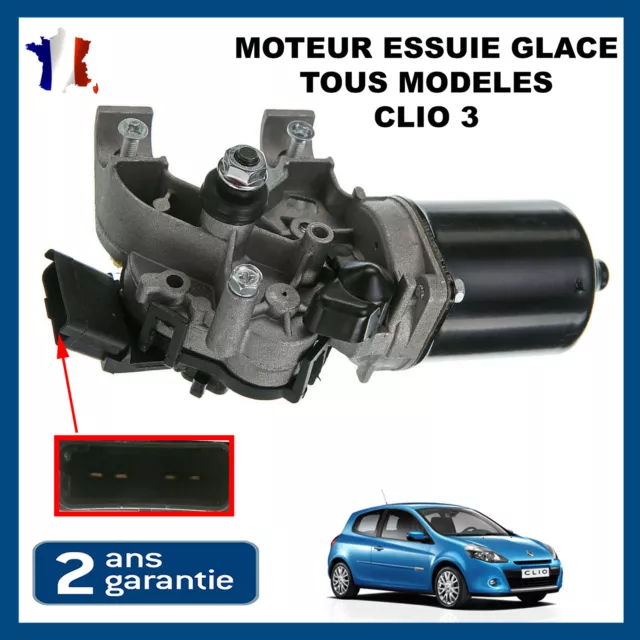 Moteur essuie glace avant prévu pour RENAULT CLIO 3 III NEUF idem à 7701061590