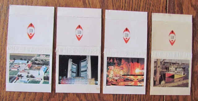 Complete Set Of 4 Canadian Scene (White Striker Variation) (From Canada) -L20