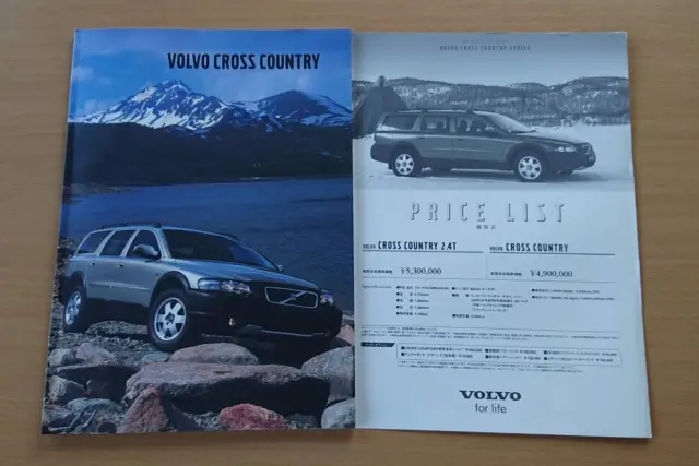 Volvo Cross Country September 2001 Catalogue   Instant price