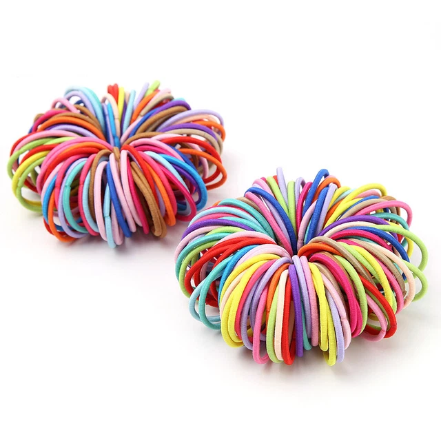10Pc Cute Kids Girl Elastic Tiny Hair Tie Rubber Band Rope Ring Ponytail Holder