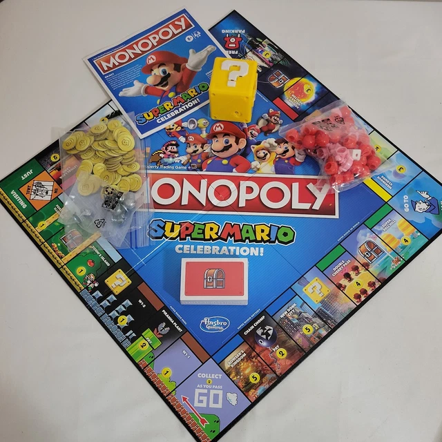 HASBRO MONOPOLY SUPER Mario Celebration Edition Board Game - E9517 £9. ...