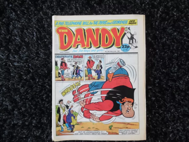 The Dandy Comic No 2467 4Th March 1989