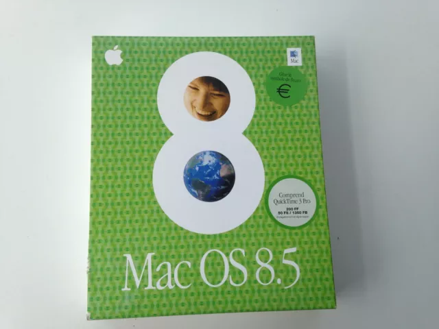 RARE - Apple Mac OS 8.5 + 8.6 - Boite d'origine