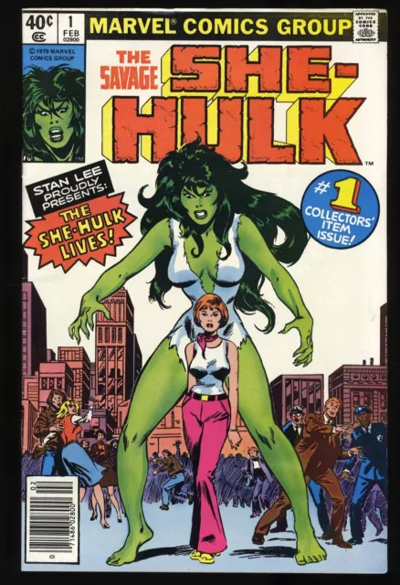 Savage She-Hulk (1980) #1 VF- 7.5 Newsstand Variant Origin and 1st Appearance!