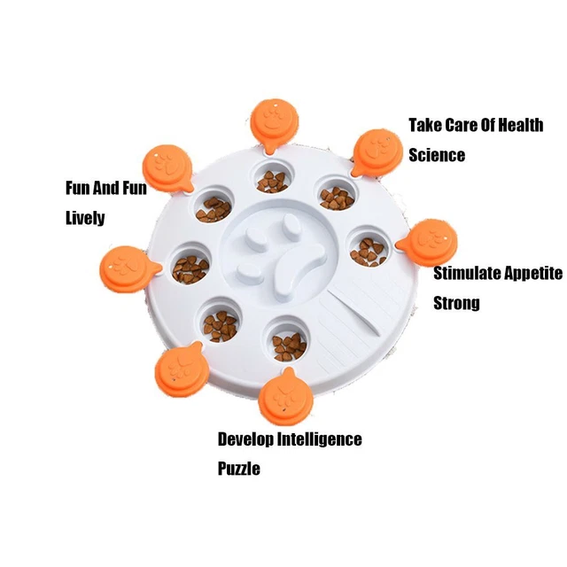 L'éducation des animaux de compagnie Nourriture lente Chien Puzzle Jouet 3