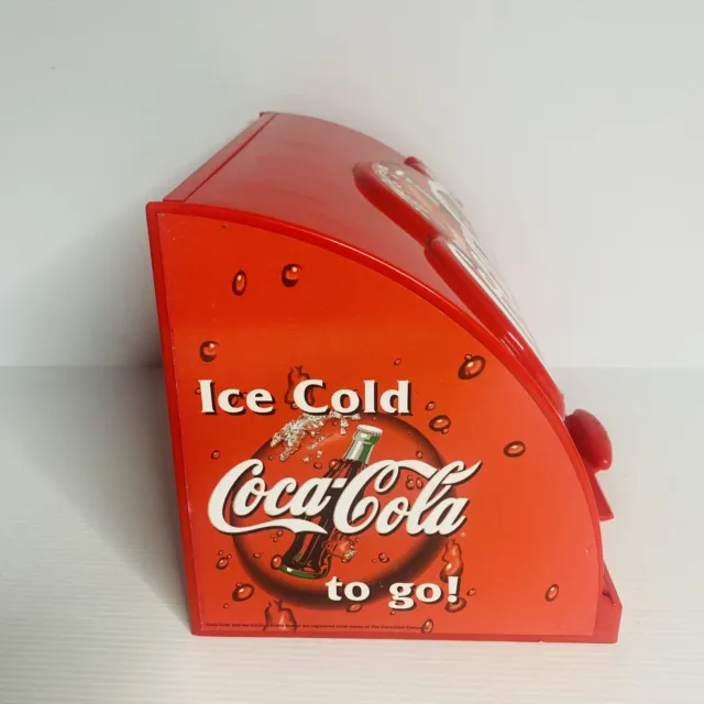 Coca Cola Straw Dispenser -GENUINE- 1990 Shop Straw Holder Coke Collectable VTG 2