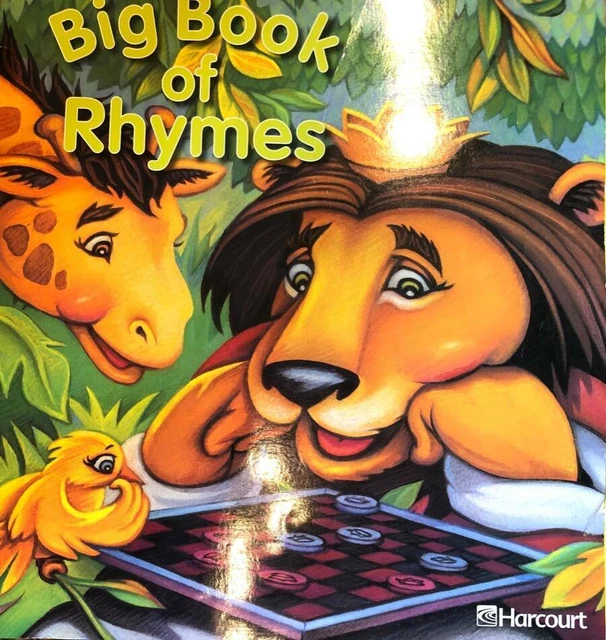 Harcourt Trophies 1st Grade Big Book of Rhymes Poems Shared Easel Oversized Read Harcourt Trophies 1st Grade Big Book of Rhymes Poems Shared Easel Oversized Read