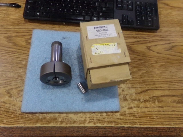 Lyndex Model: 5C  3" Step Collet.  Code No. 550-003.  New Old Stock