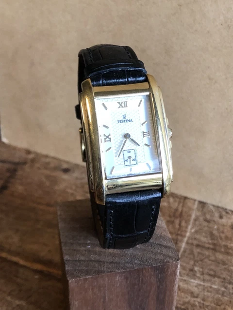 Festina 5 micron gold plated 2025
