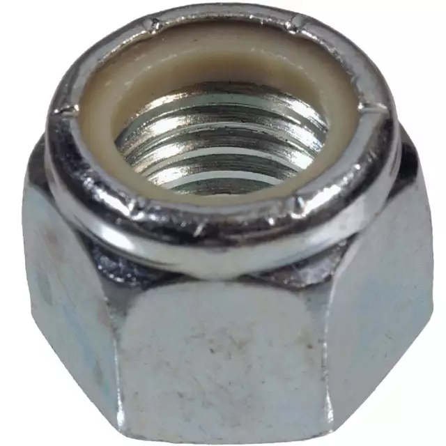 Hillman 5/8 In. 11 tpi Steel Course Thread Nylon Insert Lock Nut (25 Ct.) 180165