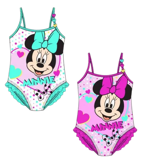 Minnie Maus Badeanzug Bademode Disney Baby Größen: 74 80 86/92 98/104