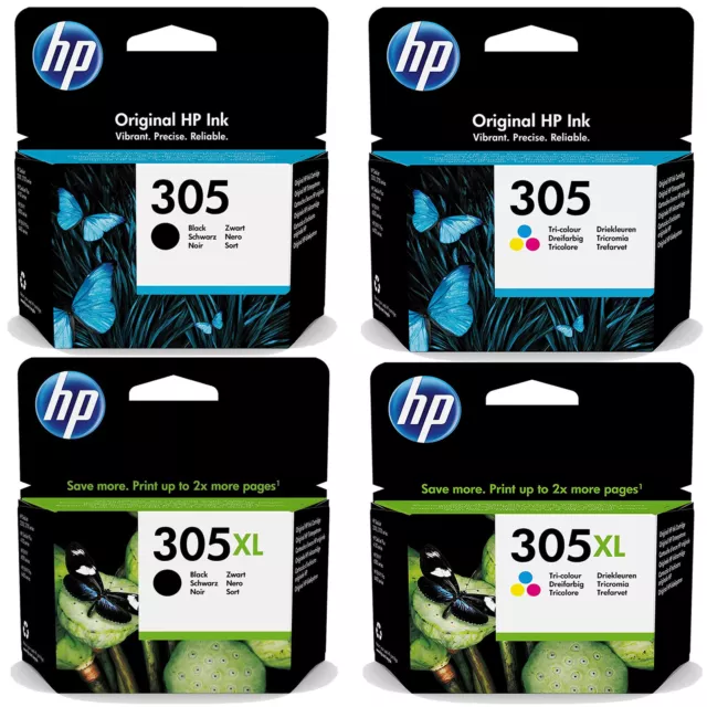 1 cartouche compatible 305XL 305XXL pour Imprimante HP DeskJet 4120e