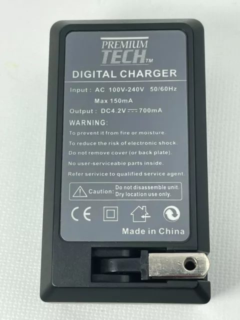 Premium Tech Battery Charger NB-4L NB-5L IXUS 75 130 120 117 255 230HS 2