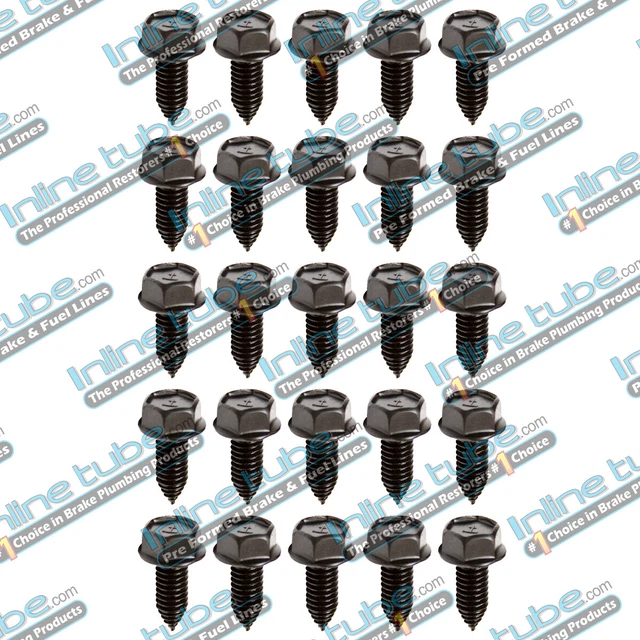 INLINE TUBE BODY Hardware Bolt Bolts Kit Set Nosr 5/16 Anchor Head 25P