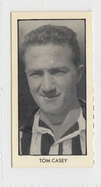 1958 D C Thomson Adventure World Cup Footballers #5 Tom Casey, Newcastle United
