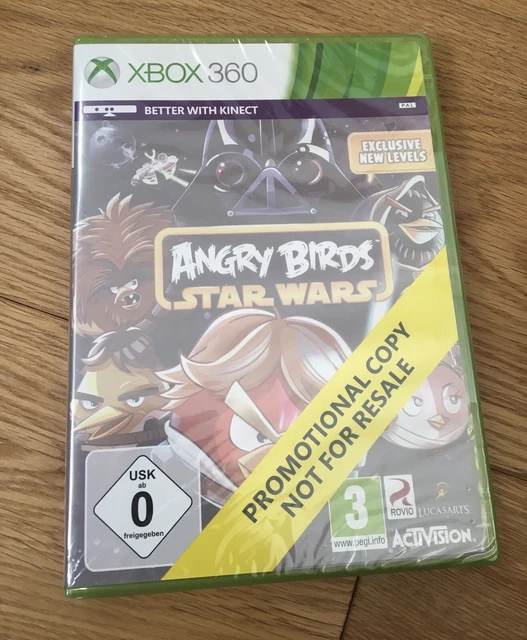 Angry Birds Star Wars Xbox 360 Promotional Copy Brand New & Sealed Uk Pal