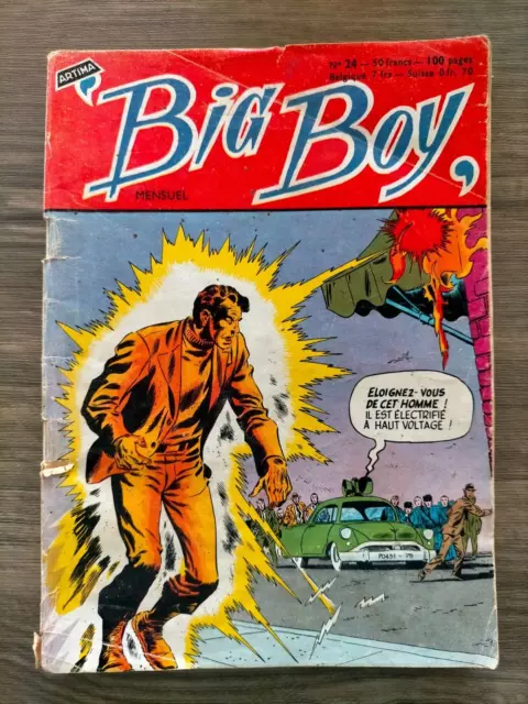 bd BIG BOY  n° 24  Artima 1958    FOX et CROA