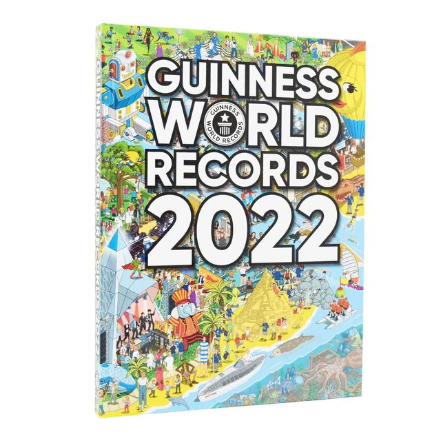 GUINNESS WORLD RECORDS 2022 Book Ages 79 Hardback £18.34 PicClick UK