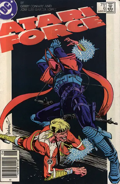ATARI FORCE (1984 Series) #6 NEWSSTAND Very Good Comics Book