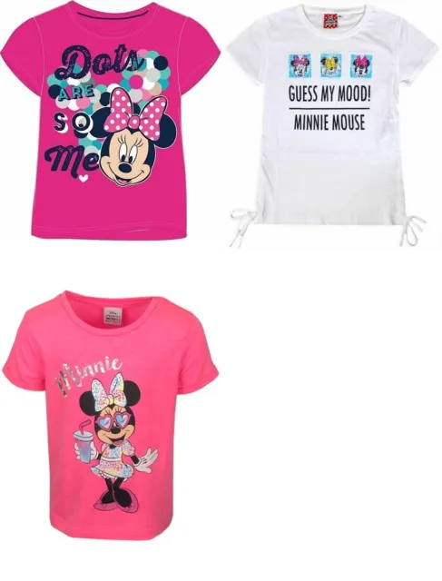 Minnie Mouse girls t-shirt short sleeve crew neck