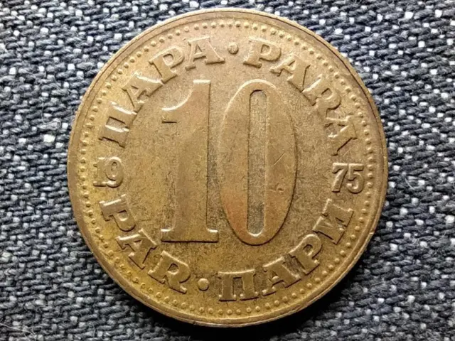 Yugoslavia 10 Para Coin 1975