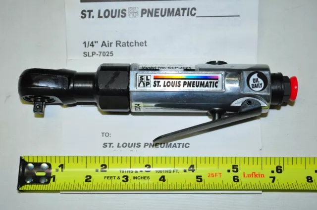 ST LOUIS SLP-7025 1/4" Dr Mini Air Ratchet  Made in USA