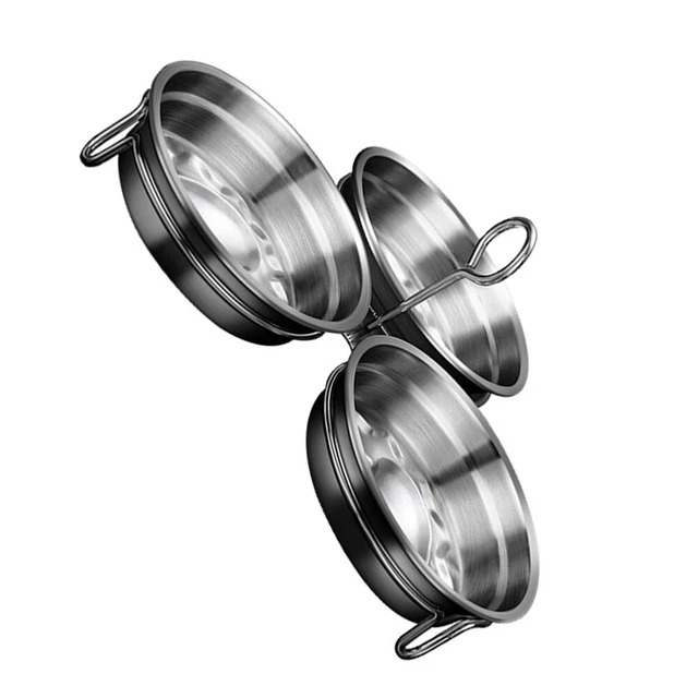 Cuociuova In Acciaio Inox - 2 Pezzi Per Uova Sode E In Camicia