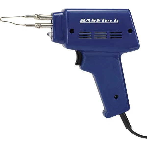 Basetech saldatore a pistola 230 v/ac 100 w punta di saldatura +530 c max +