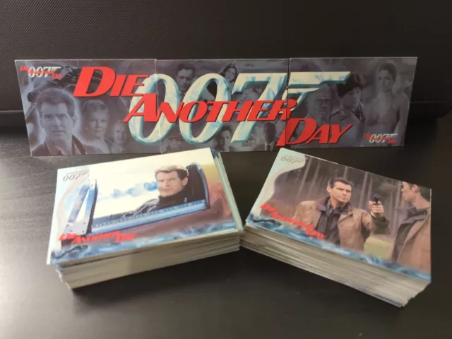 James Bond: Die Another Day Trading card complete base set by Rittenhouse 2002