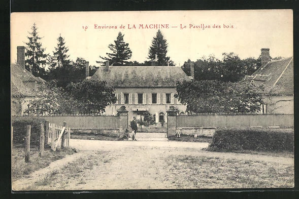 CPA La Machine, Le Pavillon des bois