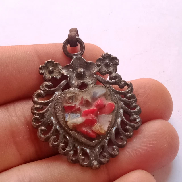 Very Old Rare Ancient Viking Amulet Silver Artifact Authentic Stunning