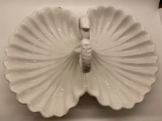 Ceramic Sea Shell-Shaped Dish