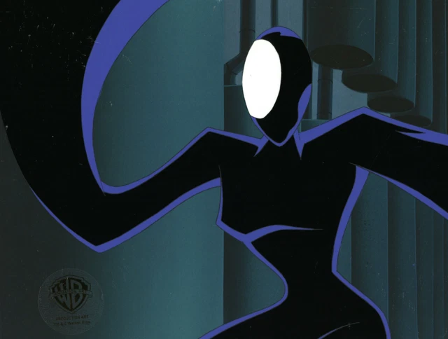 Inque Face Less BATMAN BEYOND- ORIGINAL Production Cel/Drawing- Inque- Disappearing ...